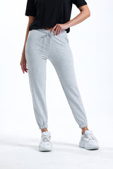 Kar Melanj Lastikli Jogger Eşofman Altı