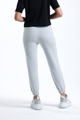 Kar Melanj Lastikli Jogger Eşofman Altı