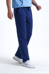 İndigo Normal Kesim Pamuklu Eşofman Altı