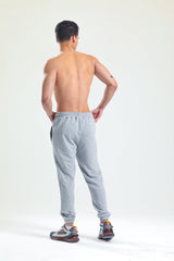 Gri Melanj Jogger Eşofman Altı