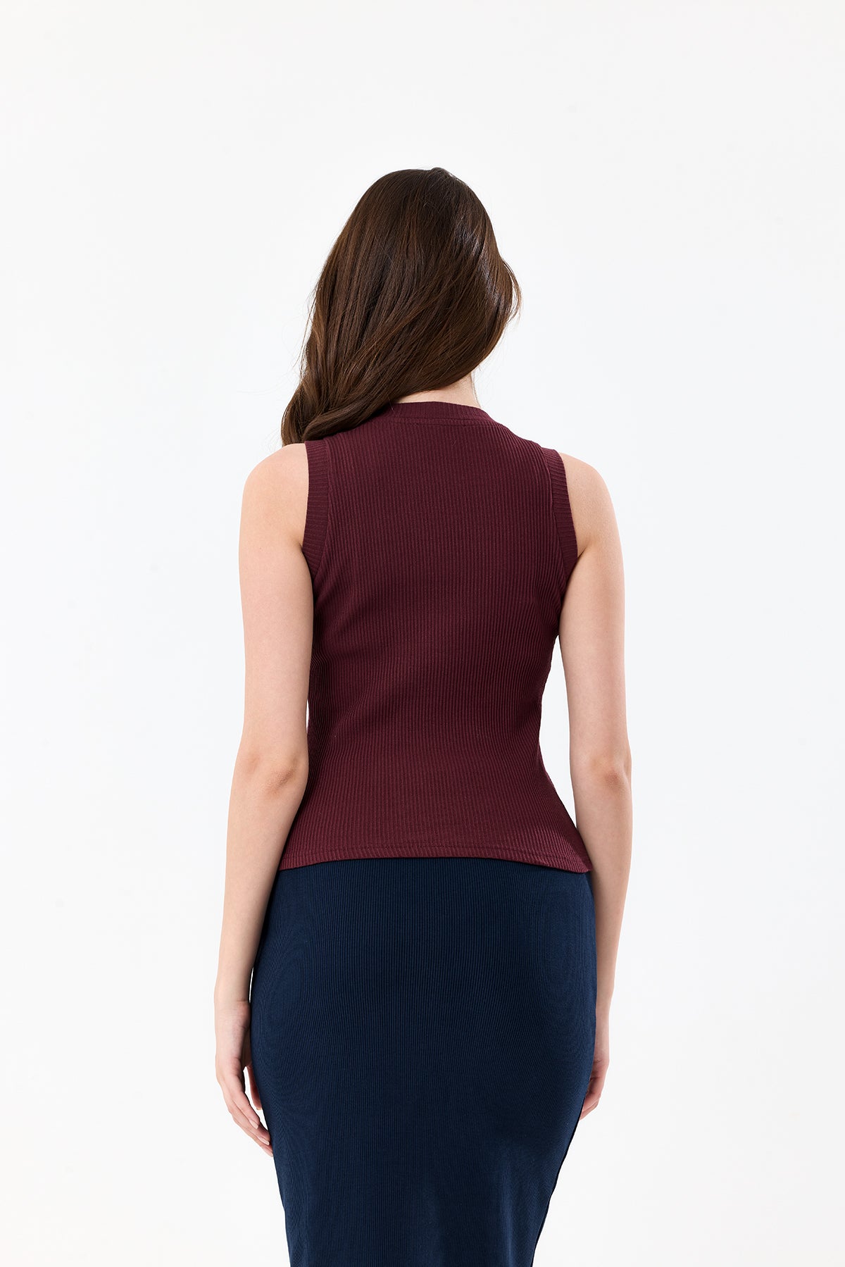 Bordo Bisiklet Yaka Fitilli Atlet